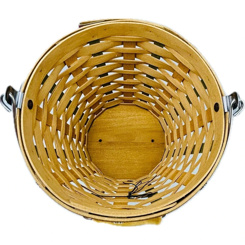 Longaberger Heritage Days Pail Basket 2003 Lid Liner Tie-On Protector Flyer‎